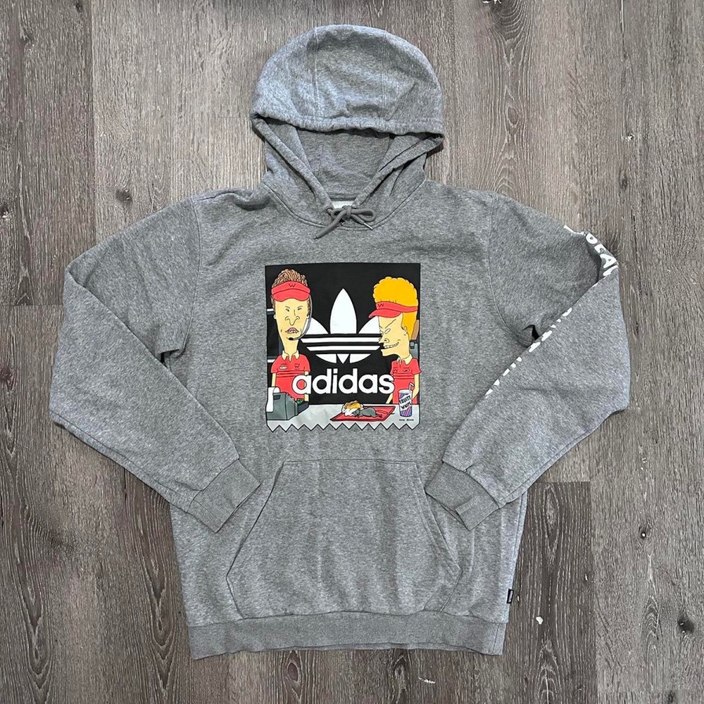 Adidas Beavis and Butthead hoodie